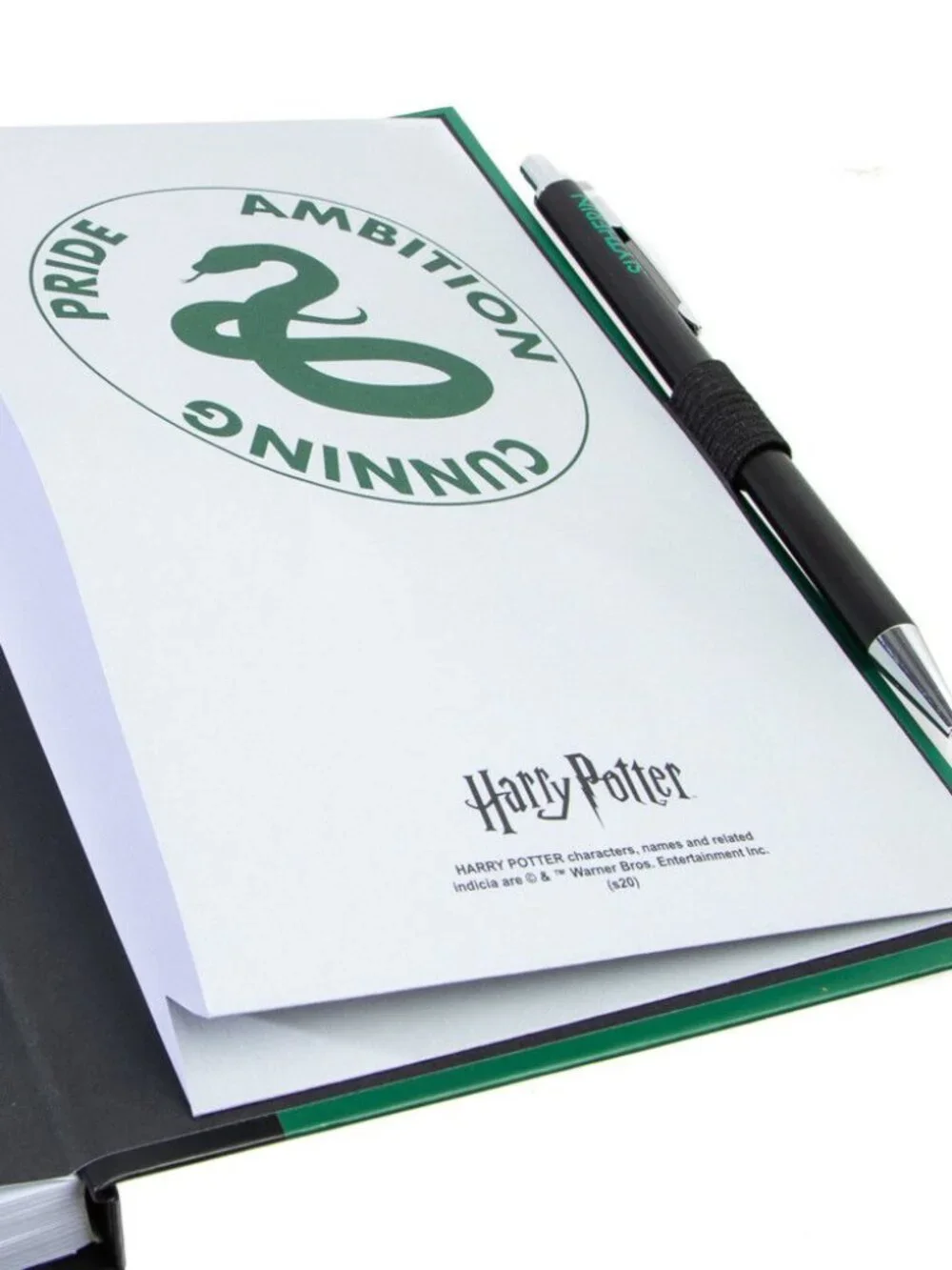 Harry Potter Slytherin Hardcover Journal and Pen Set